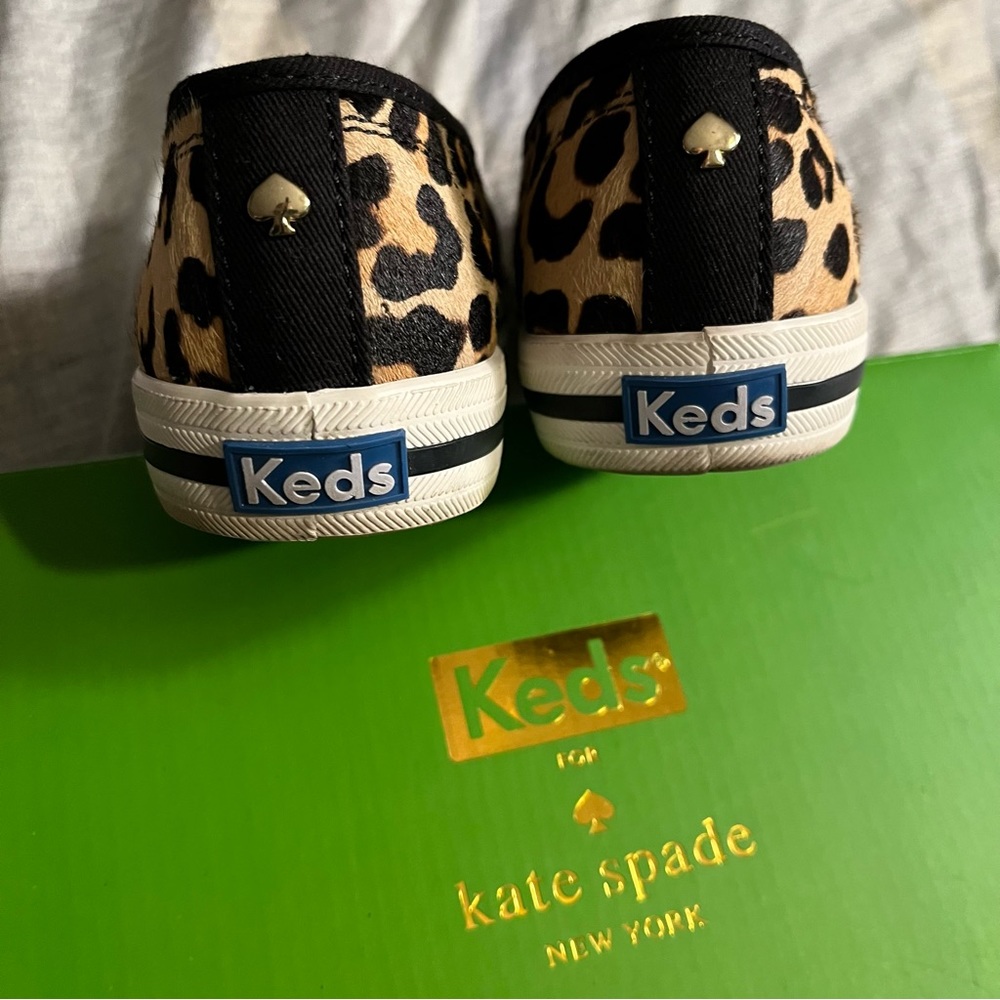 Kate Spade X Keds Leopard Print Slides - image 4